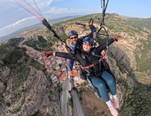 Alpuente en parapente: verlo desde el aire lo cambia todo!